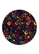 Shapes Printed Fridge Magnet Multicolour