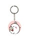 Cartoon Printed Dual Sided Keychain