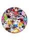 Cartoons Printed Fridge Magnet Multicolour