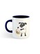 Eid Al-Adha Sheep Printed Mug White/Navy