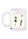 Anime Printed Coffee Mug White/Black