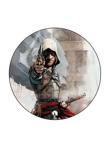 Video Game Assassin'S Creed Printed Fridge Magnet Multicolour