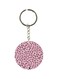 Heart Printed Single Sided Keychain