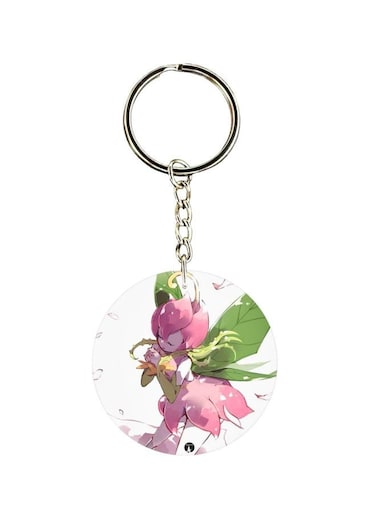 Digimon Double Side Printed Keychain