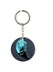 Crying Wolf Printed Keychain