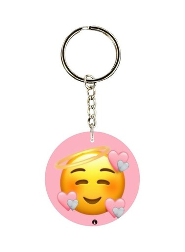 Cartoon Printed Keychain