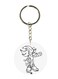 Sonic Double Side Printed Keychain