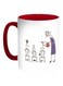Plant The Seeds Of Love In Children Printed Coffee Mug White/Purple/Black 11ounce