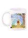 Winnie Pooh Printed Coffee Mug White/Yellow/Brown