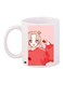 Cartoon Printed Coffee Mug White/Red/Pink 11ounce