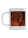 Leopard Printed Mug White/Orange/Black