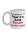 World's Best Future Archeologist Printed Coffee Mug White/Black/Red