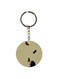 Girl Printed Double Sided Keychain