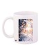 Snowy Printed Coffee Mug White/Beige/Blue 11ounce