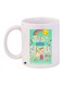 Just For You Printed Coffee Mug White/Green/Pink 11ounce