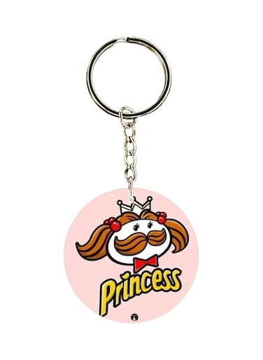 Cartoon Theme Single Sided Keychain