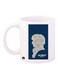 Sherlock Printed Mug White/Blue/Black Standard Size