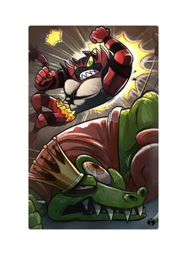 Printed Fridge Magnet Multicolour 8.5x0.4x5.5cm