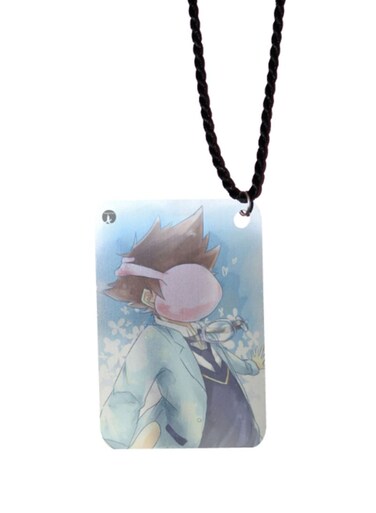 Digimon Printed Car Mirror Pendant