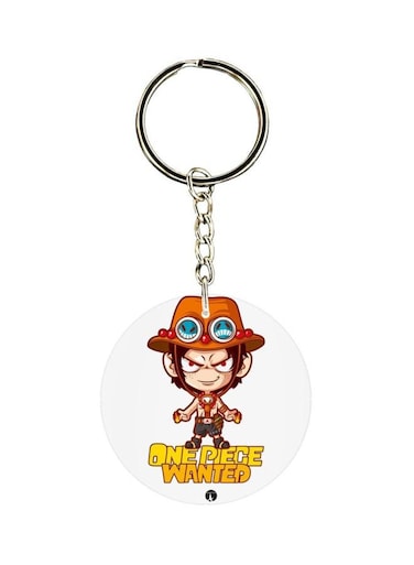 One Piece Printed Keychain