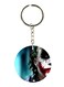 Joker Printed Keychain