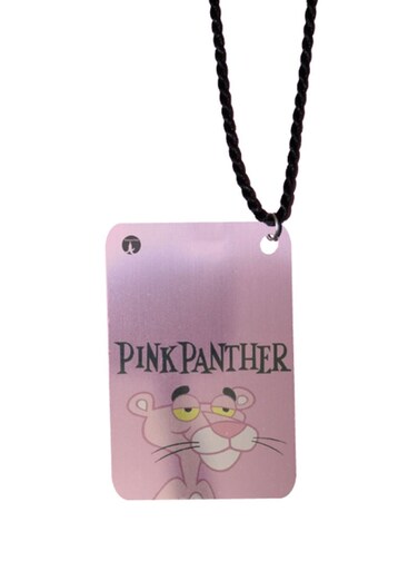 Pink Panther Printed Car Mirror Pendant