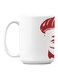 Thomas Shelby Printed Mug Red/White