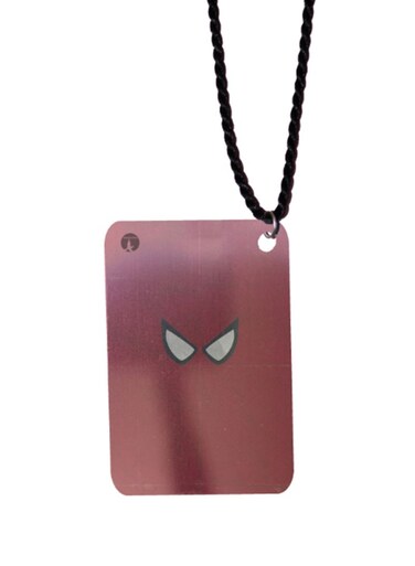 Spiderman Printed Car Mirror Pendant