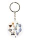 Anime Digimon Printed Keychain
