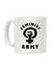 Feminist Army Printed Coffee Mug White