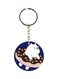 Bear In A Donut Printed Double Sided Keychain