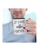 Lets Have Coffee Together for The Rest of Our Lives Couple Mug Set,Bridal Shower Gifts Bride,Wedding Gift Matching Bride and Groom Valentines Day Gifts,Mr Mrs Coffee Mugs