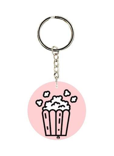 Printed Single Sided Keychain