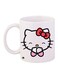Kitty Printed Coffee Mug White/Black/Red