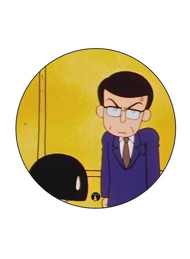 Anime Chibi Maruko Chan Printed Fridge Magnet Multicolour