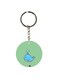 Whale Printed Keychain