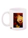 Animals Printed Coffee Mug White/Brown/Yellow
