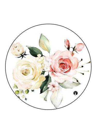Flowers Printed Fridge Magnet Multicolour
