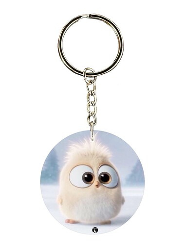 Bird Printed Keychain