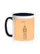 Landmarks - Big Ben Clock Printed Coffee Mug Blue/White 11ounce