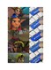 Printed Fridge Magnet Multicolour 8.5x0.4x5.5cm
