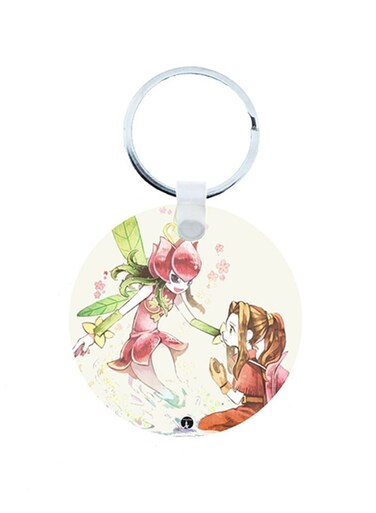 Digimon Anime Wooden Keychain