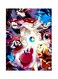 Pokemon Cartoon Printed Metallic Plate Pink/Yellow/Red 20x15cm