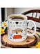 1pc Ceramic Coffee Mug with FRIENDS TV Show Design, 11 Oz, Care Instructions: Machine Wash, Wax-Coated, Reusable Multipurpose Mug for Home, Office, Restaurant - Great Birthday &amp; Holiday Gift