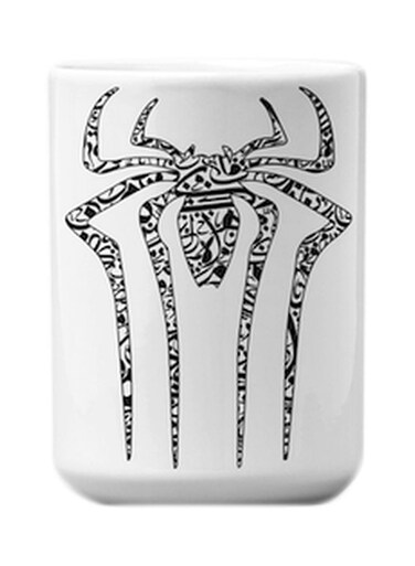 Printed Coffee Mug White/Black