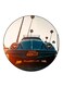 Cars Printed Fridge Magnet Multicolour