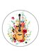 Guitr Printed Fridge Magnet Multicolour