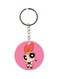 Cartoon Themed Single Sided Keychain