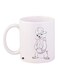 Cartoon Printed Coffee Mug White/Grey 11ounce