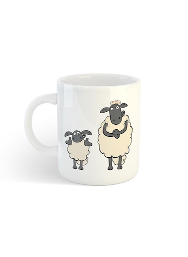 Eid Al-Adha Sheep Printed Mug White